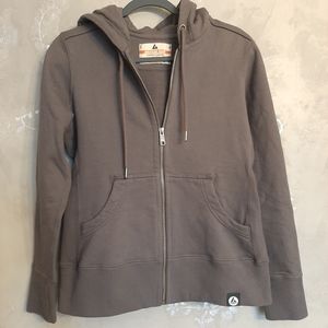 AMERICAN GIANT FULL ZIP HOODED FLEECE SWEATSHIRT